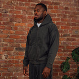 Washed Coal RMDY. Zip Hoodie