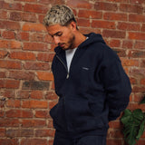 Navy RMDY. Zip Hoodie