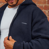 Navy RMDY. Zip Hoodie