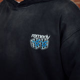 Washed Coal Roll The Dice Hoodie