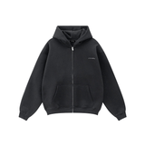 Black RMDY. Zip Hoodie
