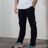 Rechte pijp zwart RMDY. Cargobroeken