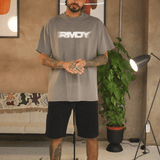 Washed Slate Blurred RMDY. Graphic Tee