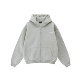 Grey RMDY. Zip Hoodie