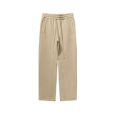 <transcy>Graue, zulaufende Jogginghose</transcy>