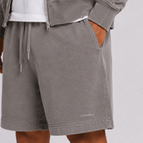 Washed Slate RMDY. Jogger Shorts