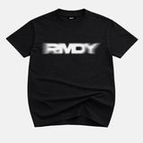 Black Blurred RMDY. Graphic Tee