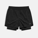 Movement Technical Stretch 2IN1 Shorts - Black