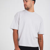 Soft Grey Box Fit Core RMDY. Tee