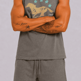 Rodeo Sleeveless Tank - Washed Slate