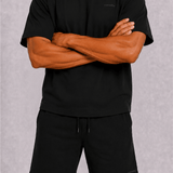 Black Tee & Shorts Set