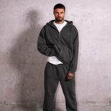 Washed Coal RMDY. Zip Hoodie