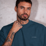Heavyweight Core Relaxed Tee - Petrol