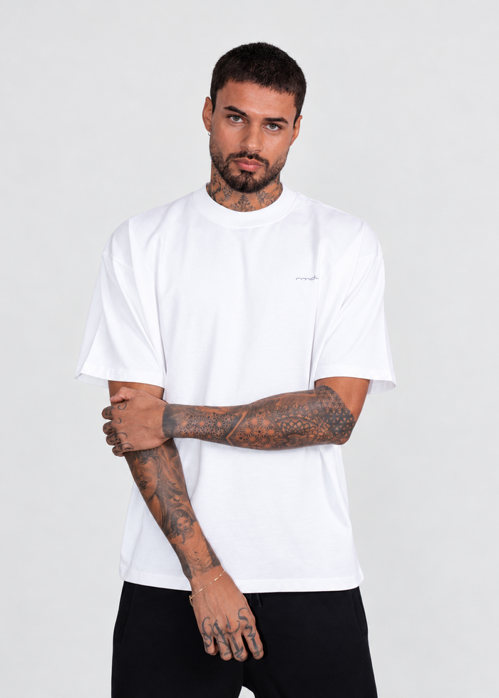 Heavyweight Core Relaxed Tee - White