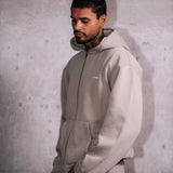Washed Sand RMDY. Zip Hoodie & Jogger Tracksuit Set