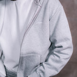 Grey Marl RMDY. Zip Hoodie & Jogger Tracksuit Set