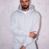 Grey Marl RMDY. Zip Hoodie & Jogger Tracksuit Set
