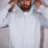 Grey Marl RMDY. Zip Hoodie & Jogger Tracksuit Set