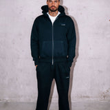 Navy RMDY. Heavyweight Zip Hoodie & Jogger Tracksuit Set