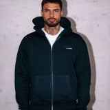 Navy RMDY. Heavyweight Zip Hoodie & Jogger Tracksuit Set
