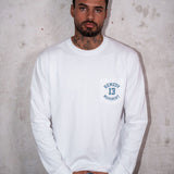 REMEDY 13' Longsleeve Pocket Tee - White