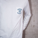 REMEDY 13' Longsleeve Pocket Tee - White