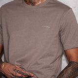 Core Slim Tee - Taupe