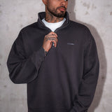 Washed Coal RMDY. 1/4 Zip & Jogger Tracksuit Set
