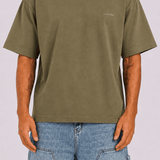 Kaki dobbelstenen RMDY T-shirt