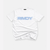 White Blurred RMDY. Graphic Tee
