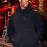 Black Remedy Sherpa Hoodie