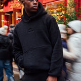 Black Remedy Sherpa Hoodie
