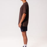 Movement Washed Relaxed College Tee - Brown