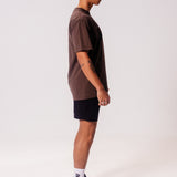 Movement Washed Relaxed College Tee - Brown