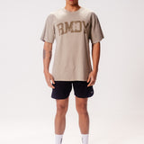 Movement Washed Relaxed College Tee - Olive