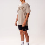 Movement Washed Relaxed College Tee - Olive