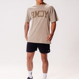 Movement Washed Relaxed College Tee - Olive