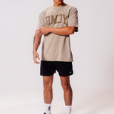 Movement Washed Relaxed College Tee - Olive