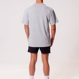 Movement Washed Relaxed College Tee - Grey