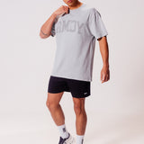 Movement Washed Relaxed College Tee - Grey