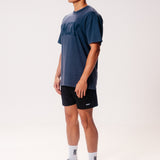 Movement Washed Relaxed College Tee - Petrol