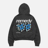 Washed Coal Roll The Dice Hoodie