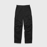 <transcy>Schwarze, taillierte V3 Cargohose</transcy>