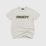 Off White Blurred RMDY. Tee