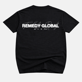Gone Global RMDY. Black Graphic Tee