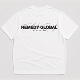Gone Global RMDY. White Graphic Tee