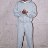 Grey Marl RMDY. Zip Hoodie & Jogger Tracksuit Set