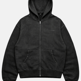 Washed Coal RMDY. Zip Hoodie