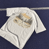 Take The Long Way Graphic Tee - White