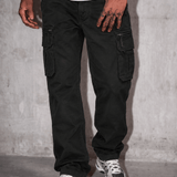 Straight Leg Black RMDY. Cargo Bottoms